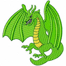 Dinosaur Embroidery Design 9
